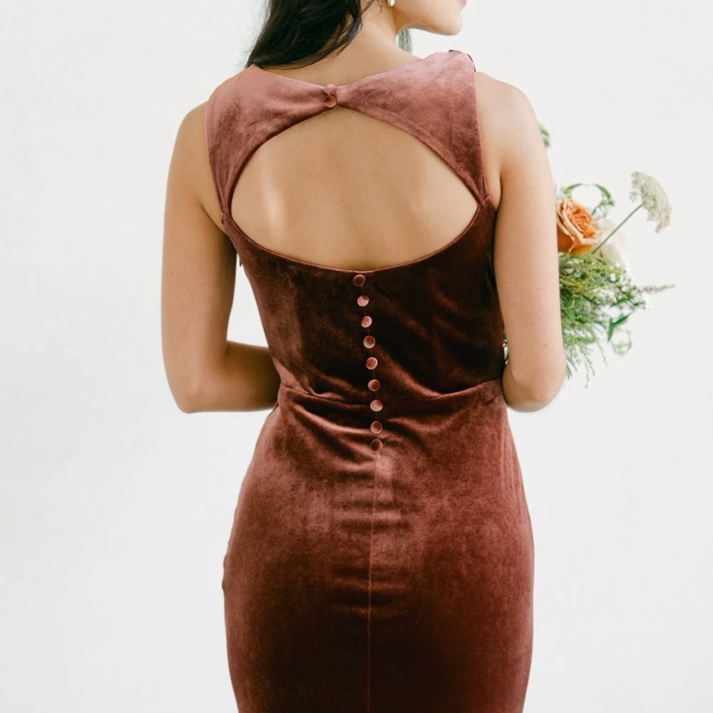 Revelry Faith Velvet Dress - Picture 4 of 4